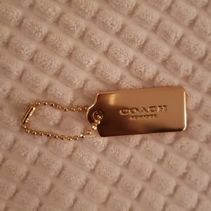 Coach purse charm